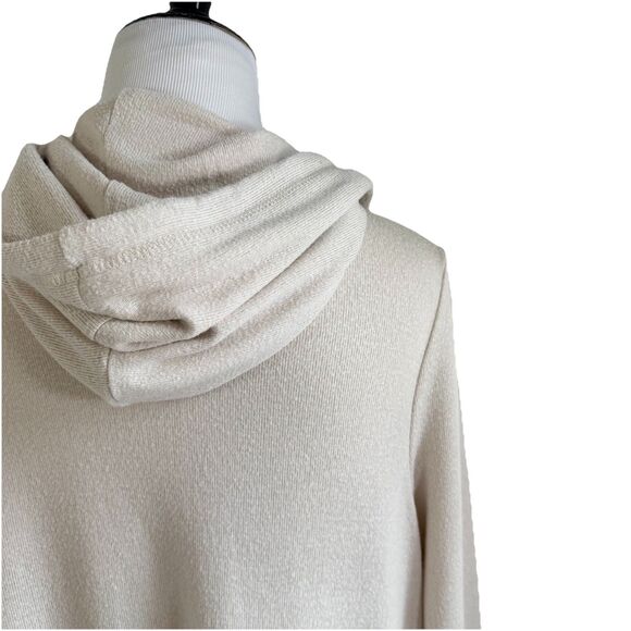 Z Supply Women's Sand Marled Hooded Open Front Cardigan Lightweight Size M - Picture 7 of 14